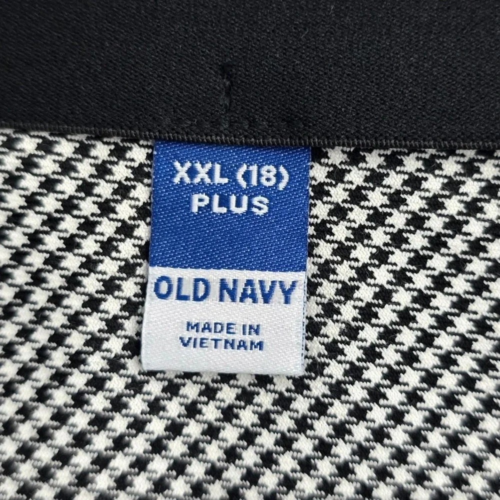 Old Navy Herringbone Pencil Girl Skirt Black White‎ XXL(18) Plus